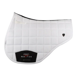 ProReaction 3D Mesh Close Contact Saddle Pad by Hy Equestrian  White