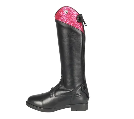 Hy Equestrian Eren Riding Boot Black/Pink