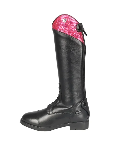 Hy Equestrian Eren Riding Boot Black/Pink