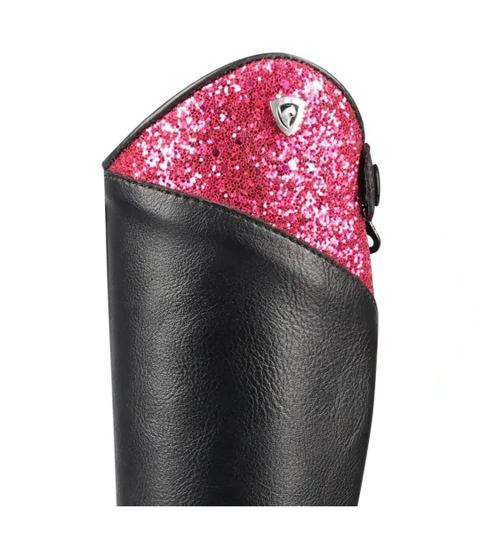 Hy Equestrian Eren Riding Boot Black/Pink