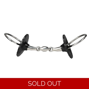 Hy Equestrian Gel Bit Guard Black