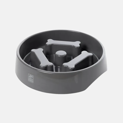 House of Paws Go Slow Bone Bowl Feeder One Size