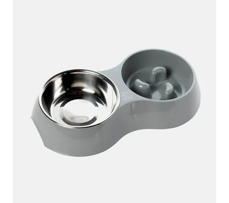 House of Paws Go Slow Dual Bowl One Size