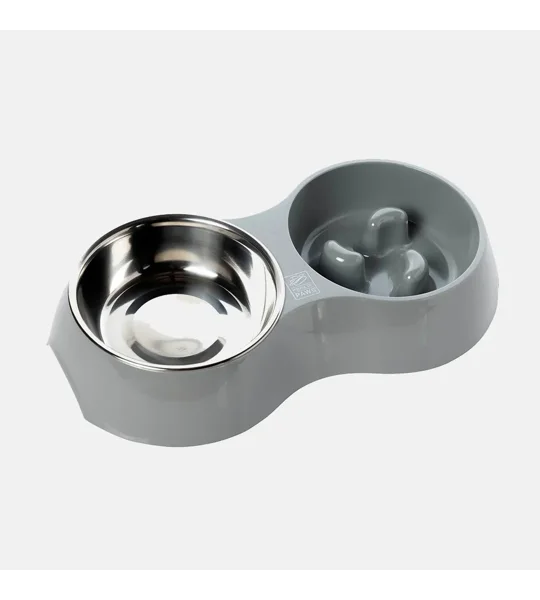 House of Paws Go Slow Dual Bowl One Size