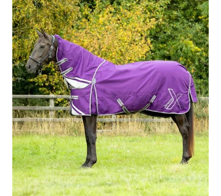 DefenceX Shield 300g Turnout Rug with Detachable Neck