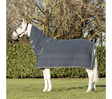 DefenceX Shield 200g Liner Rug with Detachable Neck Navy
