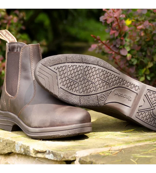 Brogini 466 Kingham Unisex Oiled Pull-On Yard Boots Brown