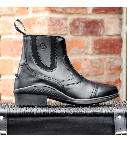 Brogini 471 Burleigh Easy-Care Sport Paddock Boots Black