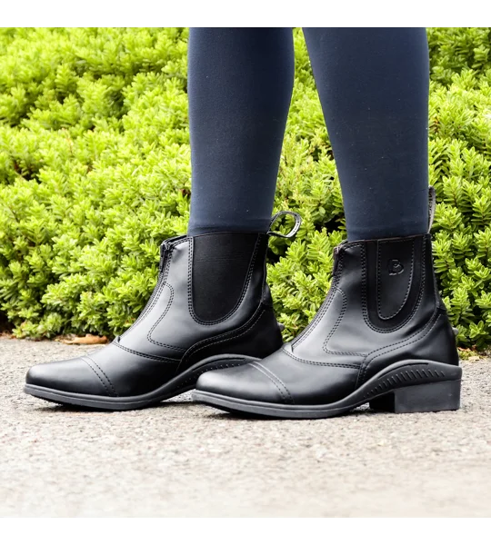 Brogini 471 Burleigh Easy-Care Sport Paddock Boots Black