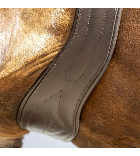Supreme Products Pro Performance Anatomical Leather Girth Brown