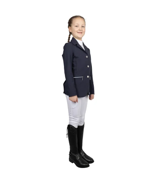 Hy Equestrian Children's Elevate Artemis Show Jacket Navy