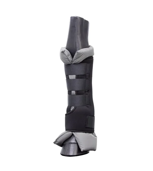 Hy Equestrian Stable Protection Boot - Black with Grey Lining