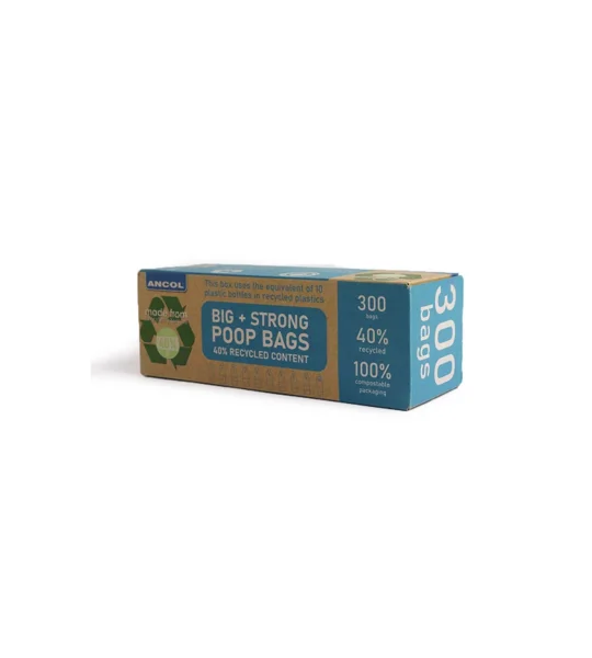Ancol Made From Degradable Giant Poop Bags - 300 Bags