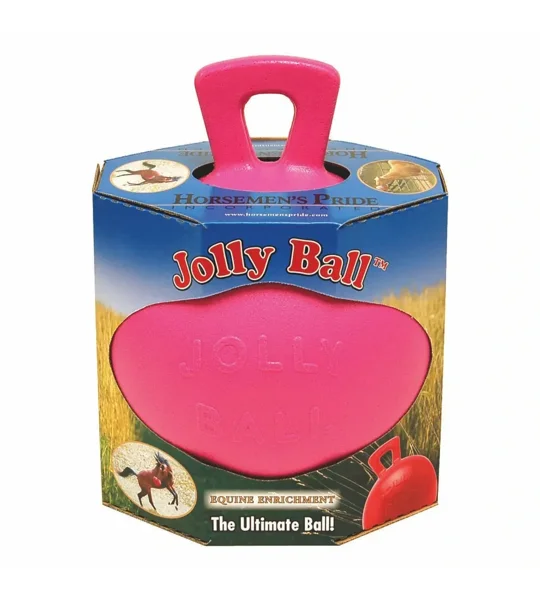 Horsemen's Pride Jolly Ball 10" Bubblegum Scented Pink
