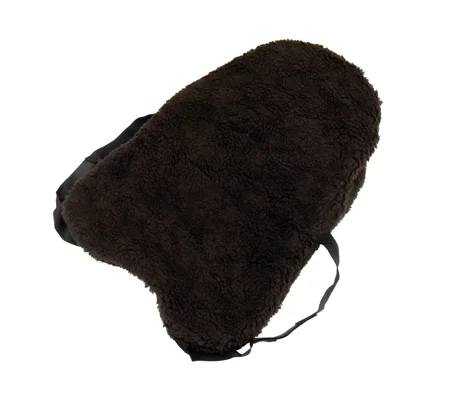 Hy Equestrian Fur Fabric Seat Saver - Brown