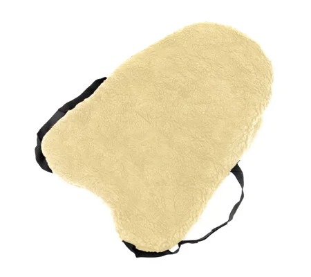 Hy Fur Fabric Seat Saver - Cream