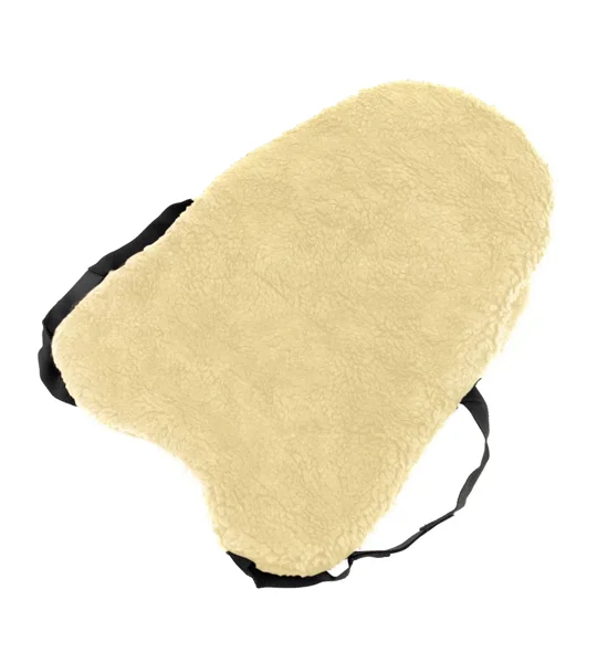 Hy Fur Fabric Seat Saver - Cream