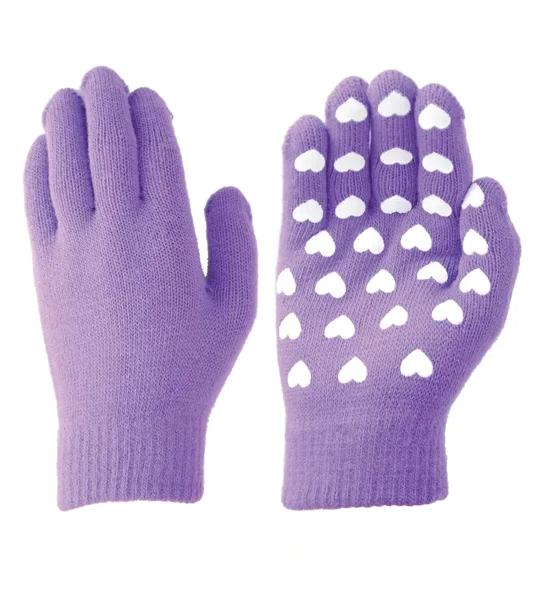 Hy Equestrian Magic Striped Gloves One Size