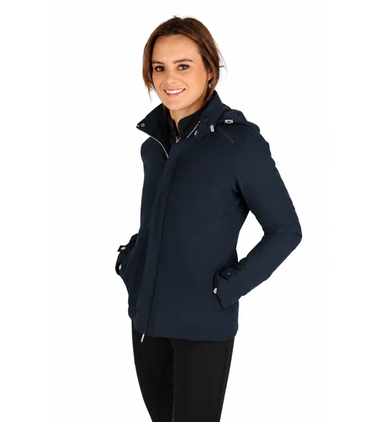 Hy Equestrian Elevate Lightweight Waterproof Jacket Navy