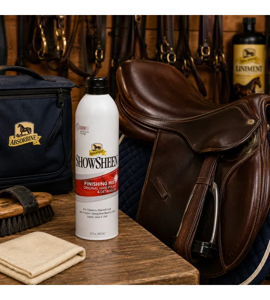 Absorbine ShowSheen Finishing Mist 444ml continuous spray bottle