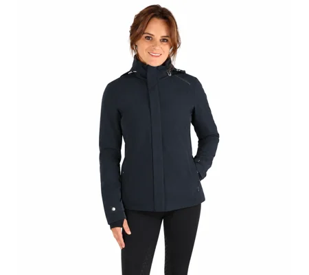 Hy Equestrian Elevate Lightweight Waterproof Jacket Navy