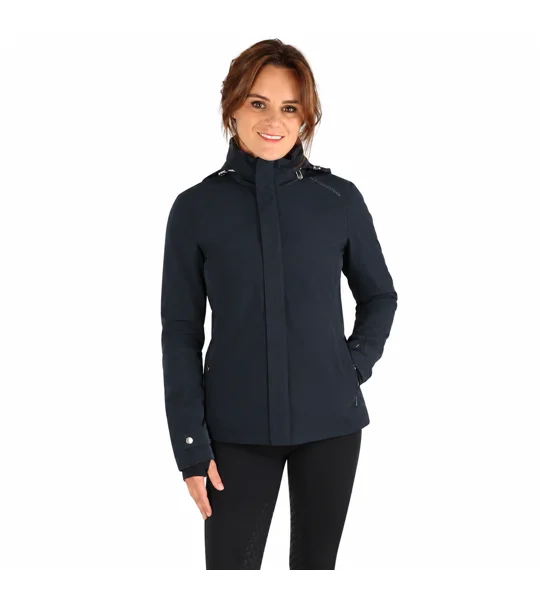Hy Equestrian Elevate Lightweight Waterproof Jacket Navy
