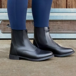 Hy Equestrian Canterbury Zip Jodhpur Boot Black