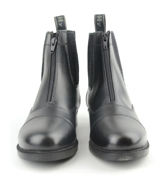 Hy Equestrian Children's Canterbury Zip Jodhpur Boot Black