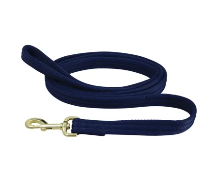 Hy Equestrian Soft Webbing Lead Rein Without Chain - Navy