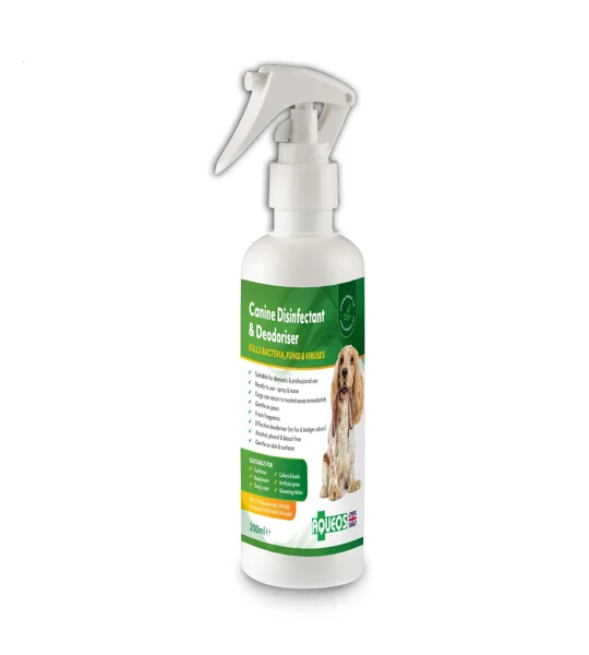Aqueos Canine Disinfectant & Deodoriser - 200ml