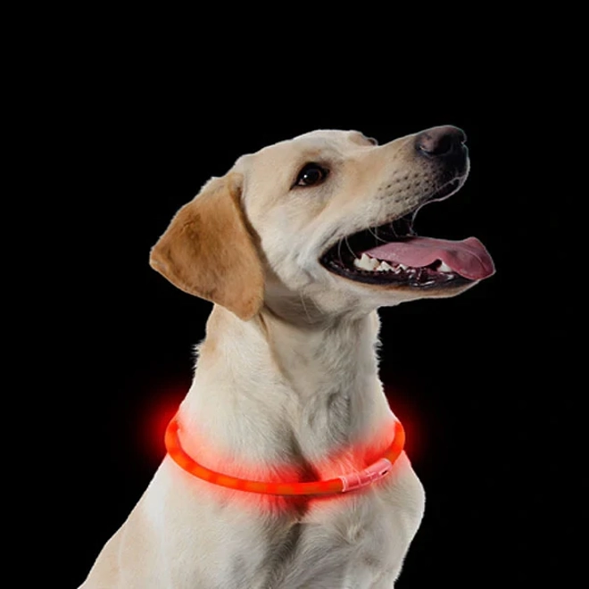 Additional Image for Ancol Night Safety Rechargeable Flashing Band Orange