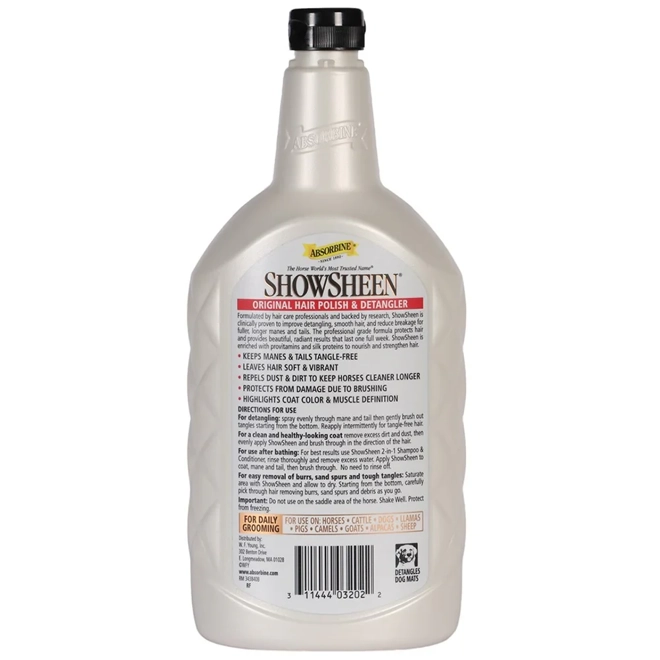 Additional Image for Absorbine Showsheen Hair Polish 946 Ml Refill