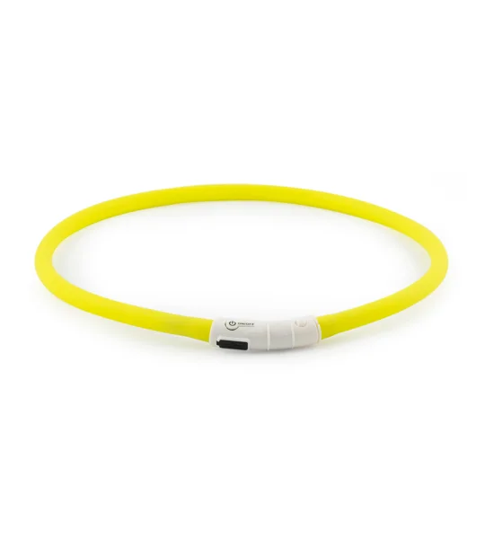 Ancol Night Safety Rechargeable Flashing Band Yellow