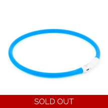 Ancol Night Safety Rechargeable Flashing Band Blue