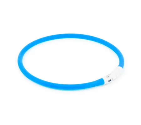 Ancol Night Safety Rechargeable Flashing Band Blue