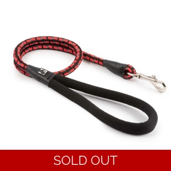 Ancol Extreme Bungee Rope Lead Red/Black - 100 Cm