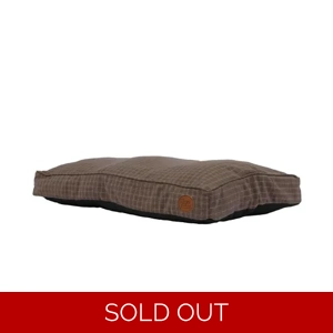 Ancol Sleepy Paws Check Mattress Brown