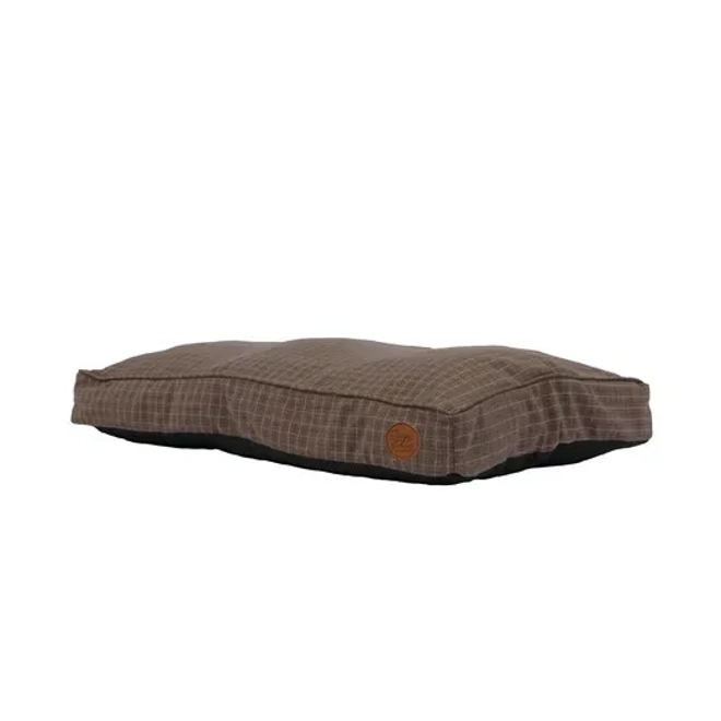product Image for Ancol Sleepy Paws Check Mattress Brown