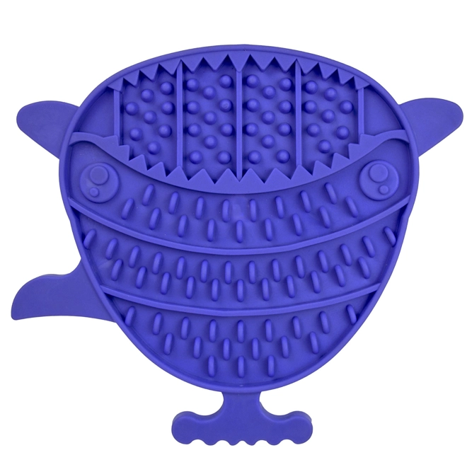 product Image for Ancol Orva Lick Puffer Fish Lick Mat Purple - 21 Cm