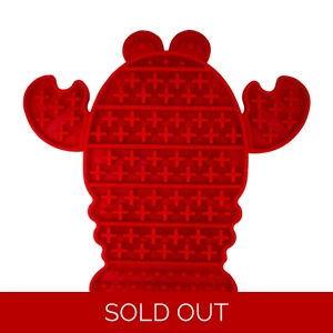 Ancol Orva Lick Lobster Lick Mat Red - 23 Cm