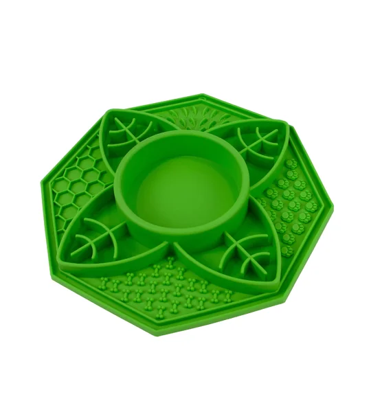 Ancol Orva Lick Slow Feed Leaf Green - 28 Cm