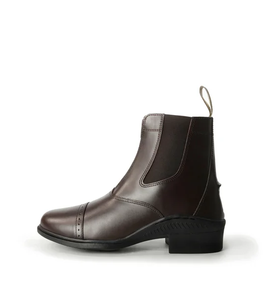 Brogini 401 Tivoli Leather Paddock Boots Brown