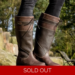 Brogini Warwick Country Boots Adult Wide Brown