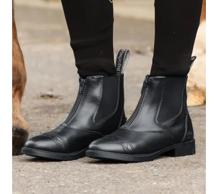 Brogini 401C Tivoli Piccino Paddock Boots Black