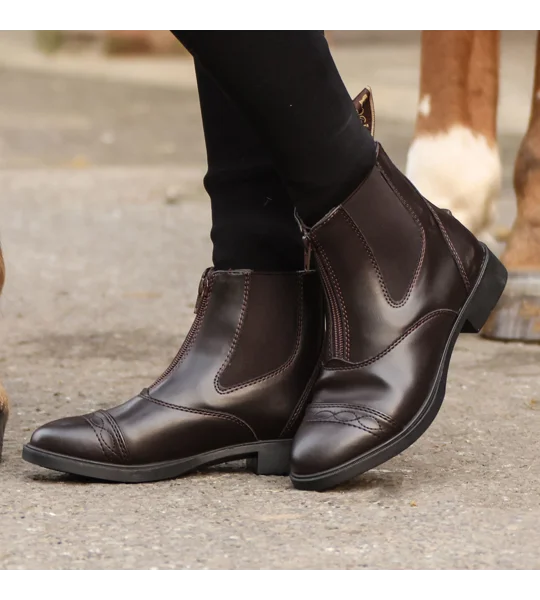 Brogini 401C Tivoli Piccino Paddock Boots Brown