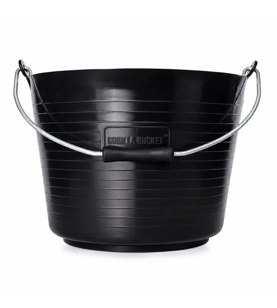 Red Gorilla Bucket Black - 22 Lt