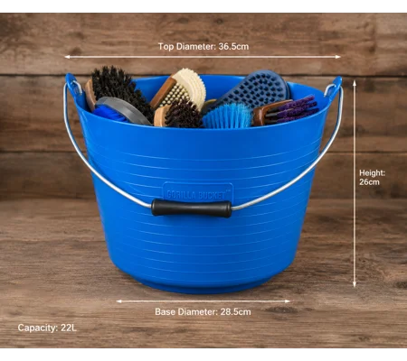 Red Gorilla Bucket Blue - 22 Lt