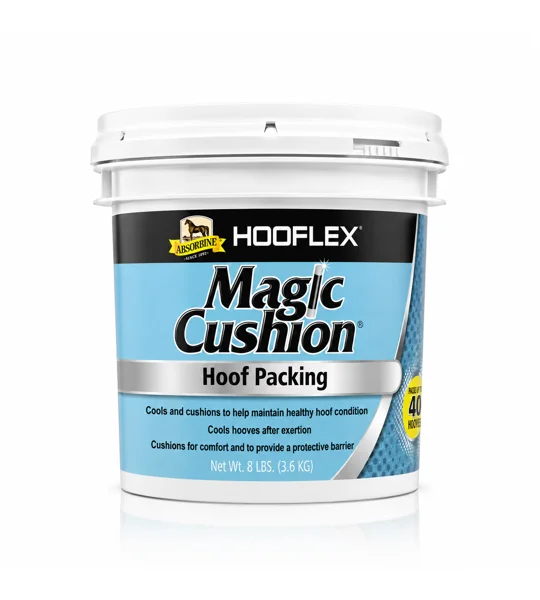 Absorbine Hooflex Magic Cushion 3.6kg large tub hoof packing for equestrian yards
