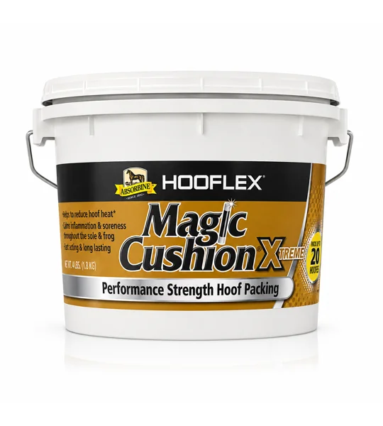 Absorbine Hooflex Magic Cushion Xtreme 1.8kg tub performance horse strength hoof packing