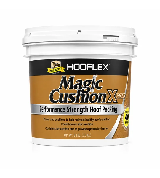 Absorbine Hooflex Magic Cushion Xtreme 3.6kg large tub professional yard hoof packing